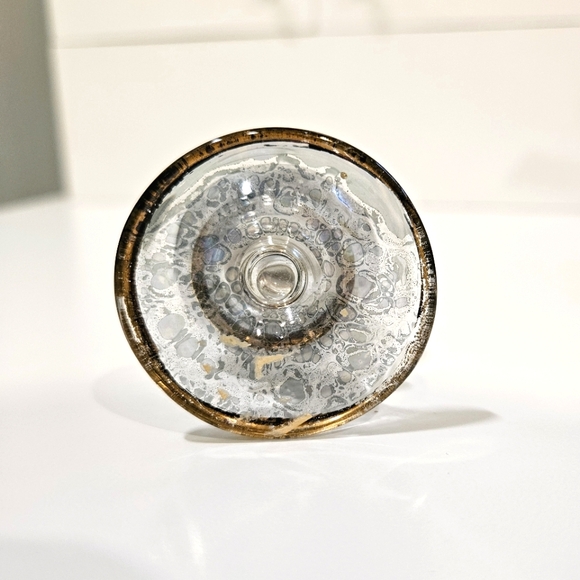 Vintage Blown Glass Perfume Bottle with Glass Dabber - Picture 15 of 16